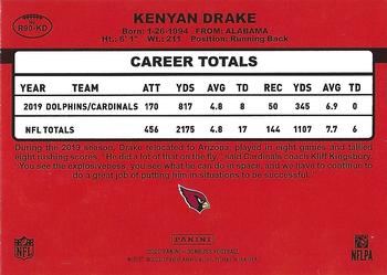 2020 Donruss - Retro 1990 #R90-KD Kenyan Drake Back