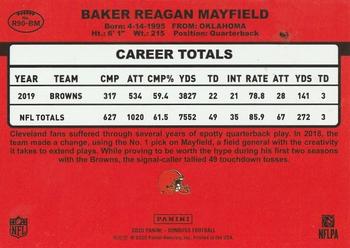 2020 Donruss - Retro 1990 #R90-BM Baker Mayfield Back