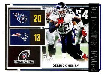 2020 Donruss - Road to the Super Bowl Wild Card #RSBWC-DH Derrick Henry Front