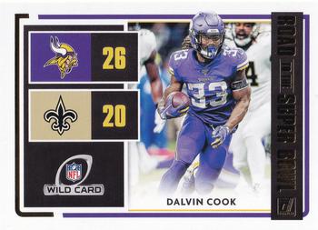 2020 Donruss - Road to the Super Bowl Wild Card #RSBWC-DC Dalvin Cook Front