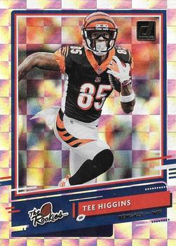 2020 Donruss - The Rookies #TR-TH Tee Higgins Front