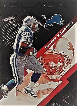 2020 Panini Black - Ruby #34 Barry Sanders Front