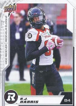 2020 Upper Deck CFL #78 R.J. Harris Front