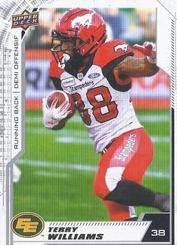 2020 Upper Deck CFL #109 Terry Williams Front