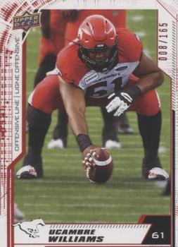 2020 Upper Deck CFL - Red #41 Ucambre Williams Front