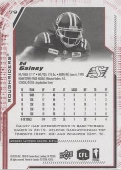 2020 Upper Deck CFL - Red #79 Ed Gainey Back