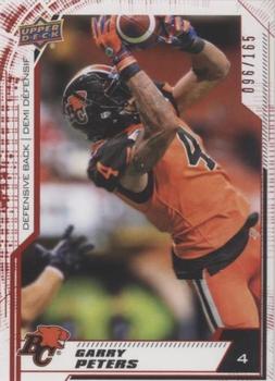 2020 Upper Deck CFL - Red #141 Garry Peters Front