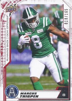 2020 Upper Deck CFL - Red #151 Marcus Thigpen Front