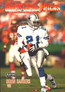 1997 Playoff Sports Cards Picks #5 Deion Sanders Front