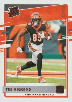 2020 Donruss - Rated Rookies Canvas #310 Tee Higgins Front