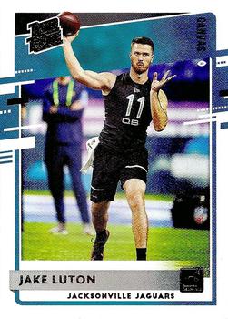 2020 Donruss - Rated Rookies Canvas #344 Jake Luton Front