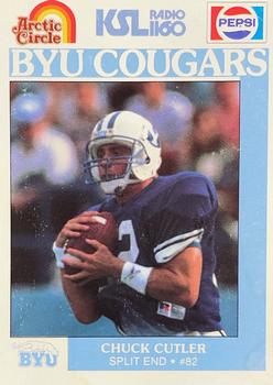 1988 BYU Cougars Safety #NNO Chuck Cutler Front