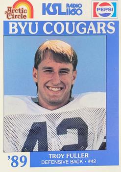 1989 BYU Cougars Safety #NNO Troy Fuller Front