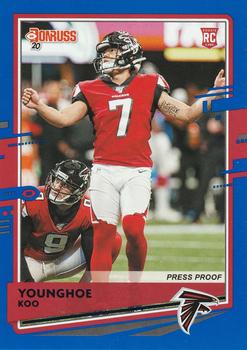 2020 Donruss - Press Proof Blue #32 Younghoe Koo Front