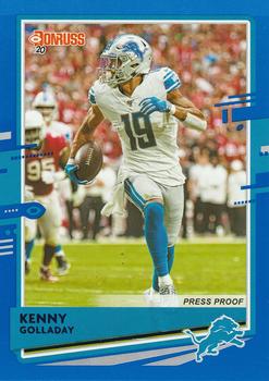 2020 Donruss - Press Proof Blue #97 Kenny Golladay Front