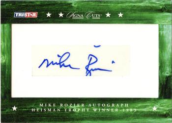 2007 TriStar SignaCuts - Award Winners #NNO Mike Rozier Front