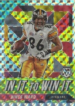 2020 Panini Mosaic - In It To Win It #WIN18 Hines Ward Front