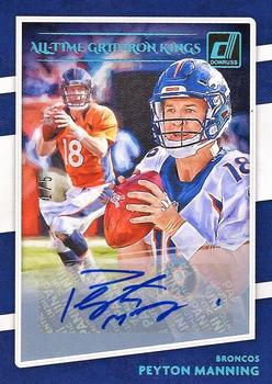 2020 Donruss - All-Time Gridiron Kings Autographs #ATGK-PM Peyton Manning Front