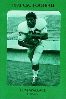 1973 Colorado State Rams #NNO Tom Wallace Front
