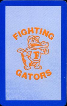 1973 Florida Gators Playing Cards #K♣ Tyson Sever Back