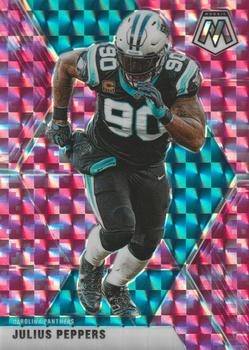 2020 Panini Mosaic - Prizm Camo Pink #37 Julius Peppers Front