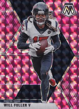 2020 Panini Mosaic - Prizm Camo Pink #89 Will Fuller V Front
