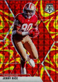 2020 Panini Mosaic - Prizm Reactive Gold #178 Jerry Rice Front