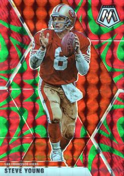 2020 Panini Mosaic - Prizm Reactive Green #179 Steve Young Front