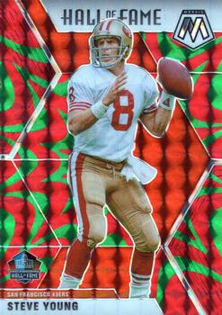 2020 Panini Mosaic - Prizm Reactive Green #291 Steve Young Front