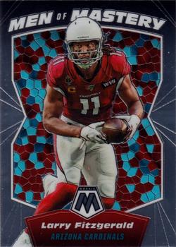 2020 Panini Mosaic - Men of Mastery #MM6 Larry Fitzgerald Front