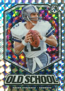 2020 Panini Mosaic - Old School Prizm #OS18 Roger Staubach Front