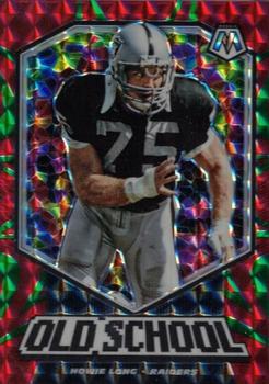 2020 Panini Mosaic - Old School Prizm Reactive Green #OS17 Howie Long Front