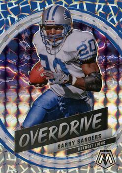 2020 Panini Mosaic - Overdrive #O9 Barry Sanders Front