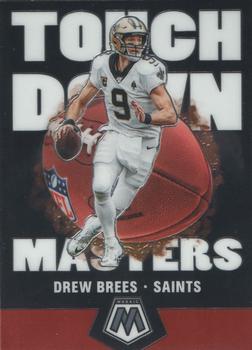 2020 Panini Mosaic - Touchdown Masters #TM1 Drew Brees Front