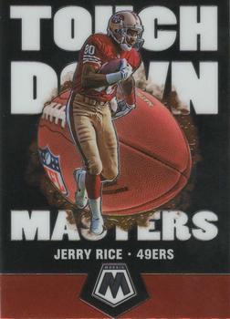 2020 Panini Mosaic - Touchdown Masters #TM5 Jerry Rice Front
