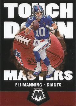 2020 Panini Mosaic - Touchdown Masters #TM13 Eli Manning Front
