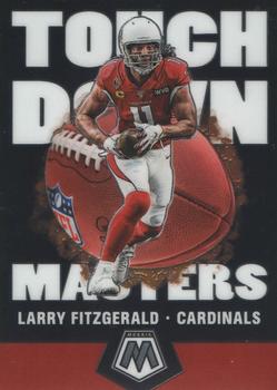 2020 Panini Mosaic - Touchdown Masters #TM17 Larry Fitzgerald Front