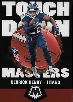 2020 Panini Mosaic - Touchdown Masters #TM19 Derrick Henry Front