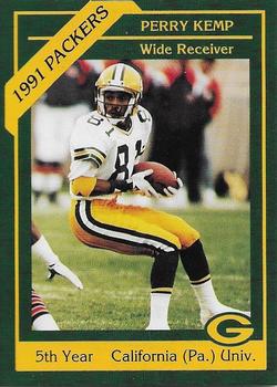1991 Green Bay Packers Police - Optimist Club Heart of the Valley, Little Chute Police Department #7 Perry Kemp Front