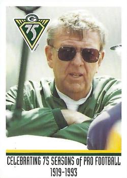 1993 Green Bay Packers Police - Horicon Police Department #1 Ron Wolf Front