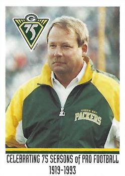 1993 Green Bay Packers Police - Horicon Police Department #5 Mike Holmgren Front