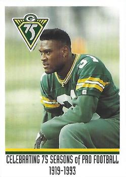 1993 Green Bay Packers Police - Horicon Police Department #8 George Teague Front