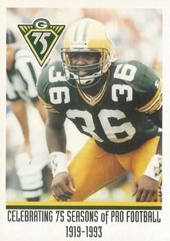 1993 Green Bay Packers Police - Horicon Police Department #10 LeRoy Butler Front