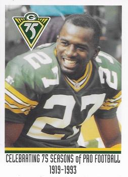 1993 Green Bay Packers Police - Horicon Police Department #14 Terrell Buckley Front
