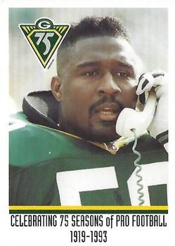 1993 Green Bay Packers Police - Horicon Police Department #16 Johnny Holland Front