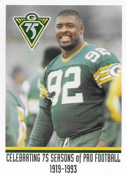 1993 Green Bay Packers Police - Horicon Police Department #20 Reggie White Front