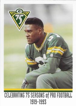 1993 Green Bay Packers Police - Mayville Police Department #8 George Teague Front
