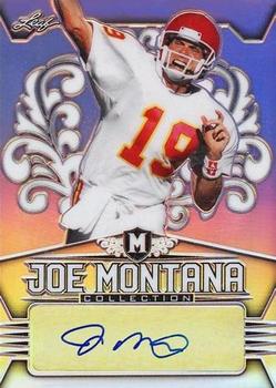 2020 Leaf Metal Joe Montana Collection #JMC-02 Joe Montana Front