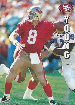 1996 Save Mart San Francisco 49ers #1 Steve Young Front