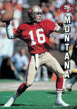 1996 Save Mart San Francisco 49ers #8 Joe Montana Front